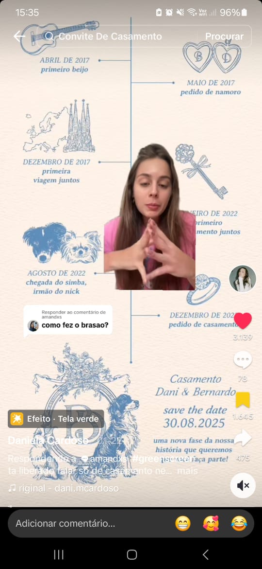 Nossa história